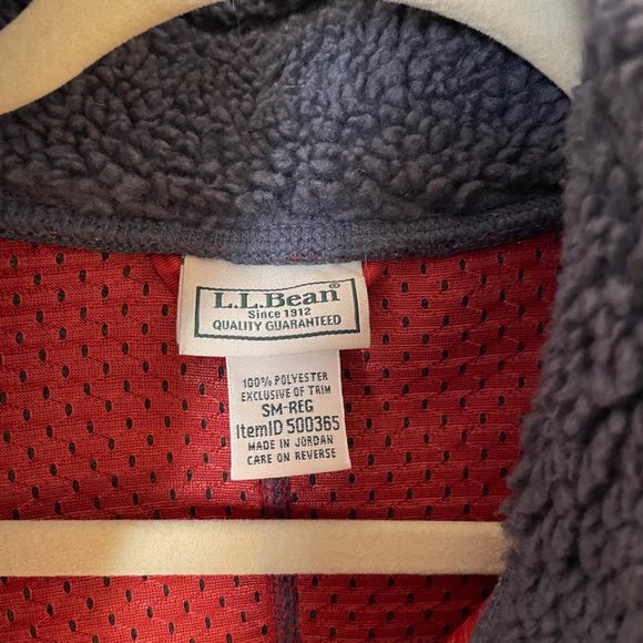 Men's LL Bean Sherpa jacket - Picture 3 of 3